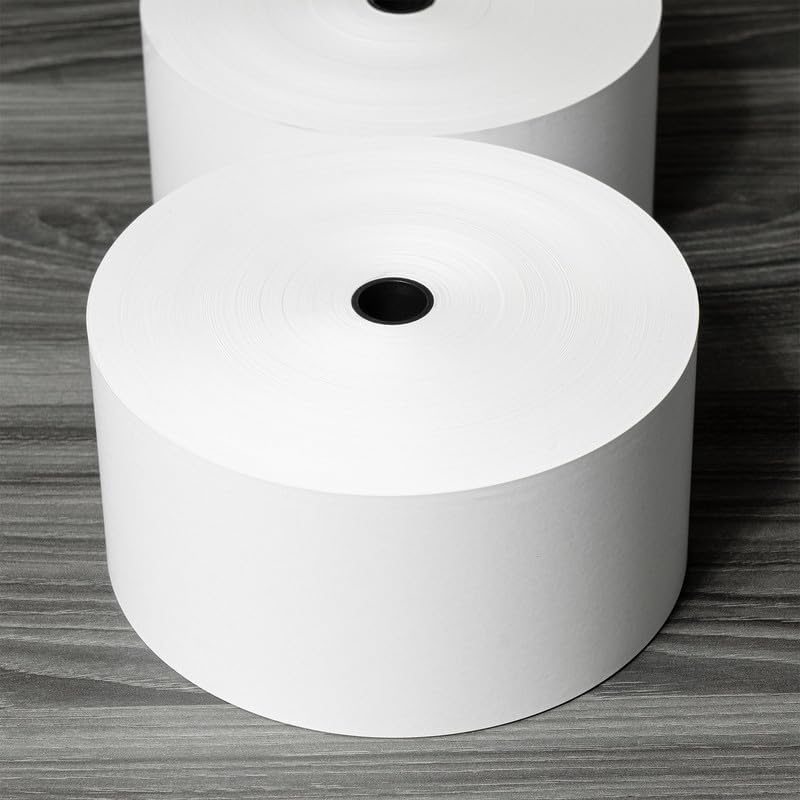 3-1/8" x 815' Thermal, 2 Rolls, Compatible with Hyosung Halo Series, MB (Mini-Bank) Series, MX Series, NH 1800se and NH Seroes, and More