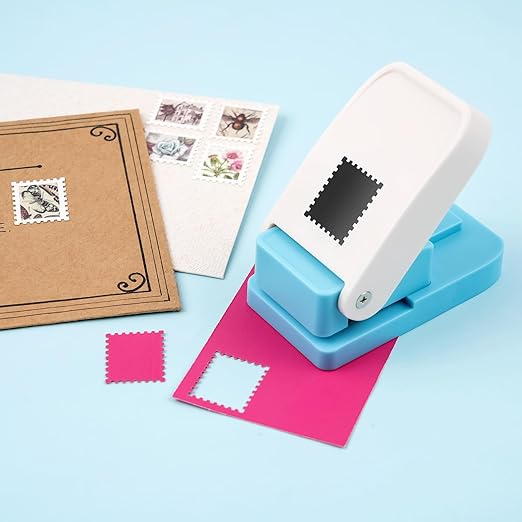 BAOFALI Stamp Punch, Stamp Puncher, 1X0.8inch Rectangular Postage Stamps Punches - Image 7