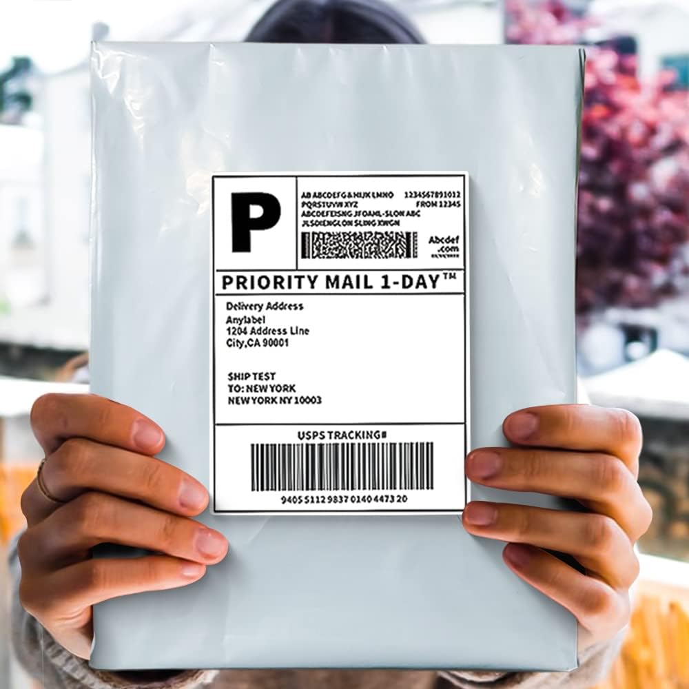 POLYSELLS 300 19x24 Inch White Pack Large Poly Mailers Shipping Envelopes, Strong Adhesive Sealing, Waterproof, and Tear-resistant Postal Mailing Bags for Clothing, and Accessories