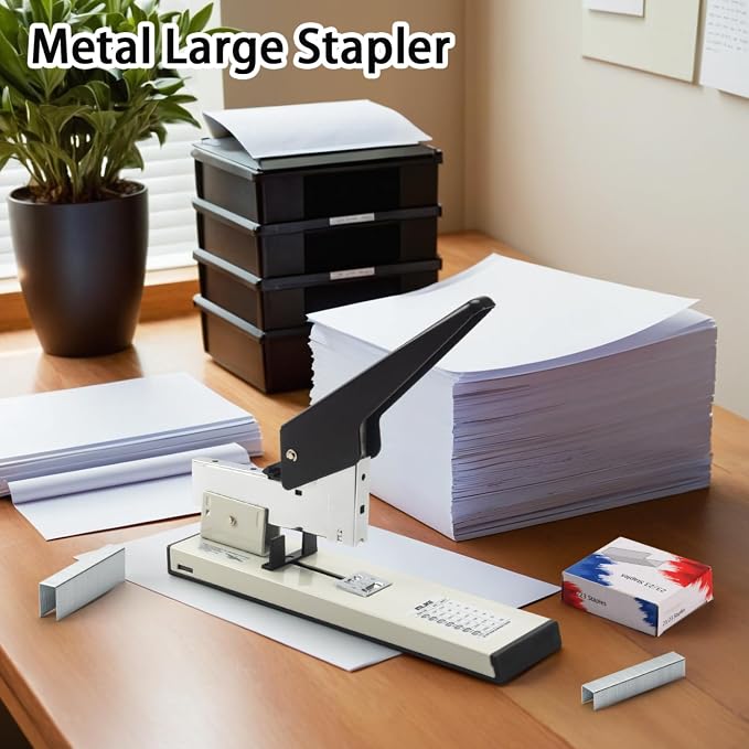 IMLIKE Heavy Duty Stapler with 2000 Staples:200 Sheets High Capacity Manual - Image 8