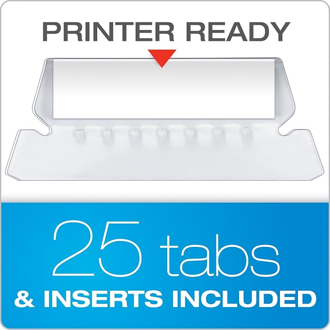 Pendaflex Hanging File Folders, 25 Pack, Letter Size, 5 Tab Positions, - Image 6