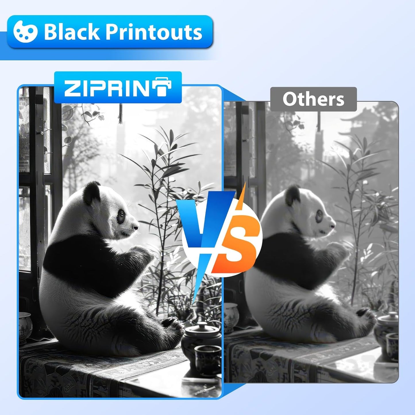 ZIPRINT 148A Toner Cartridge (with Chip) Compatible Replacement for HP 148A 148X W1480A W1480X for Laserjet Pro MFP 4101fdw 4101fdn 4001dw 4001dn 4001n Printer (2 Pack)