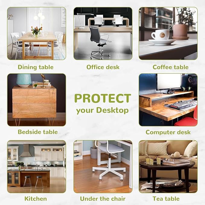 Clear Vinyl Table Cover - Image 6