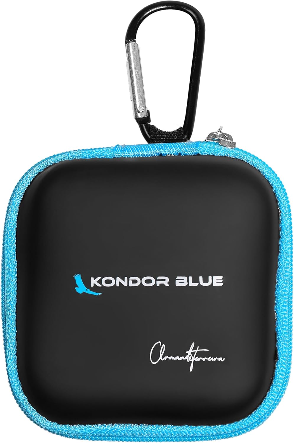 KONDOR BLUE x Armando Ferreira | MondoTies Cable Management Clips for Cameras | Cable Organization, 1/4"-20 Mounted, Holds 2-3 Cables, & Supports up to 20lbs of Force (5-Pack) | Orange