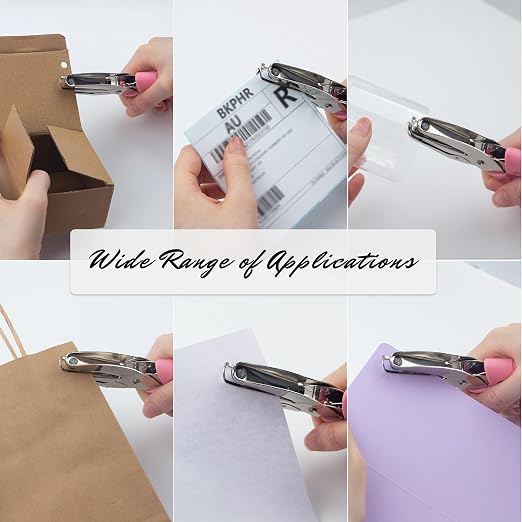 Heart Shape Hole Handhold Single Paper Punch - Image 7