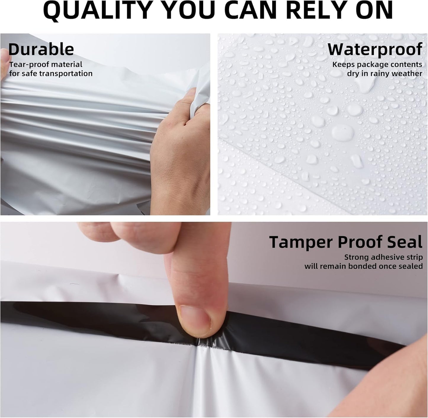KKBESTPACK Poly Mailers Shipping Envelope Self Sealing Bags (14.5x19 500pcs)