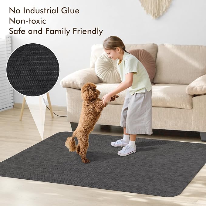 Blvornl Office Chair Mat for Hardwood Floor and Low Pile Carpet, 47.2"x 60" - Image 7
