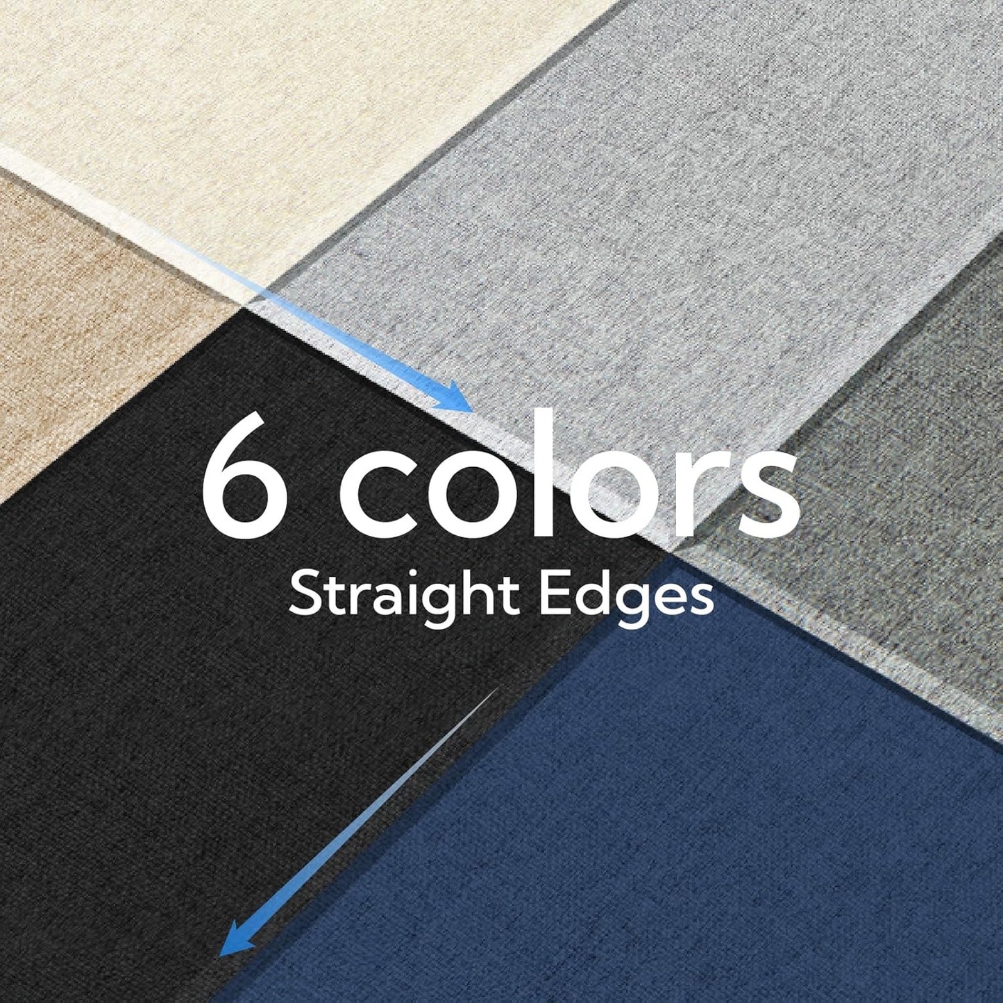 Olanglab Fiberglass Acoustic Wall Panels 4 Pack, 11.8'' x 23.6'' Sound Panels, Fabric Wrapped Sound Proof Panels for Walls (Dark Grey)