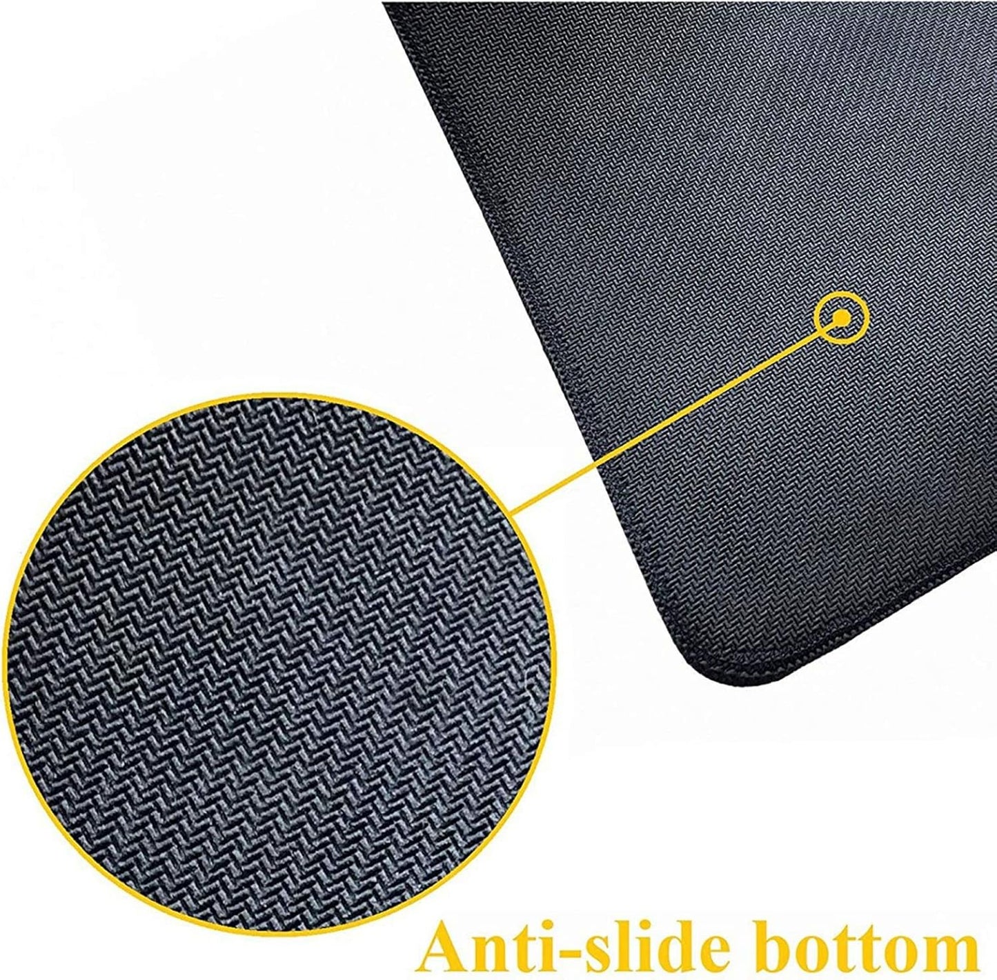 35.4 x 15.7 in, XXL Large Mouse Pad for Desk, Extended Keyboard Mouse Mat for Computer Office, Big Laptop Mouse pad, Gaming Pc-Cute Black Cat