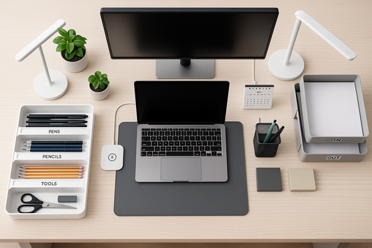 How to Organize Your Desk Like a Pro: Office Supplies That Boost Efficiency