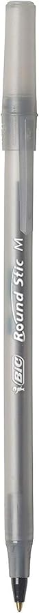 BIC Round Stic Xtra Life Ballpoint Pens, 300 Pack | Bulk Pack of 300 Black Pens - Image 3
