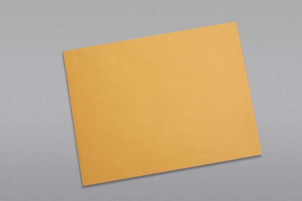 Limited Papers (TM) Booklet Envelopes, (Open Side) Brown Kraft, Gummed Seal, 28 Pound, Heavyweight, For Mailing And More. (250, 11 x 13)