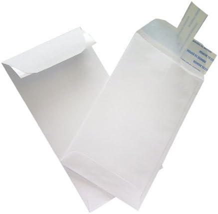 NextDay Labels #7 Coin Envelopes - 25-Pack White Peel & Seal Money Envelopes for Cash, Coins, Jewelry, or Small Parts - Durable White Paper Cash for Home, Office, or Business Use - Made in USA