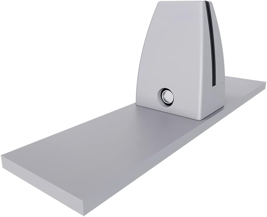 Freestanding Acoustic Desk Divider with Mount | Eco-Friendly Privacy Screen Panel | Noise Reducing Desk Partition | Tackboard Option & Easy to Install | Made from Recycled Plastic | Sesame Black - 18"