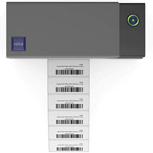 Rollo Direct Thermal 2x1 Barcode Labels - Roll of 1,000 Thermal Labels for Shipping (Commercial Grade Stickers)