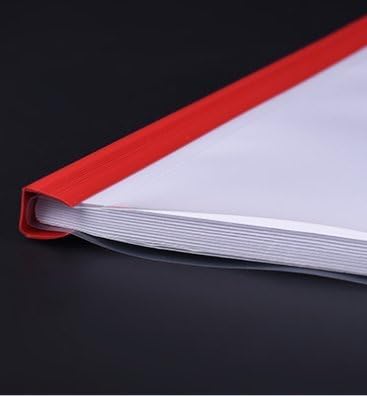 Plastic File Folder 10mm Sliding Bar Report Covers, 40 Sheet Capacity, - Image 3