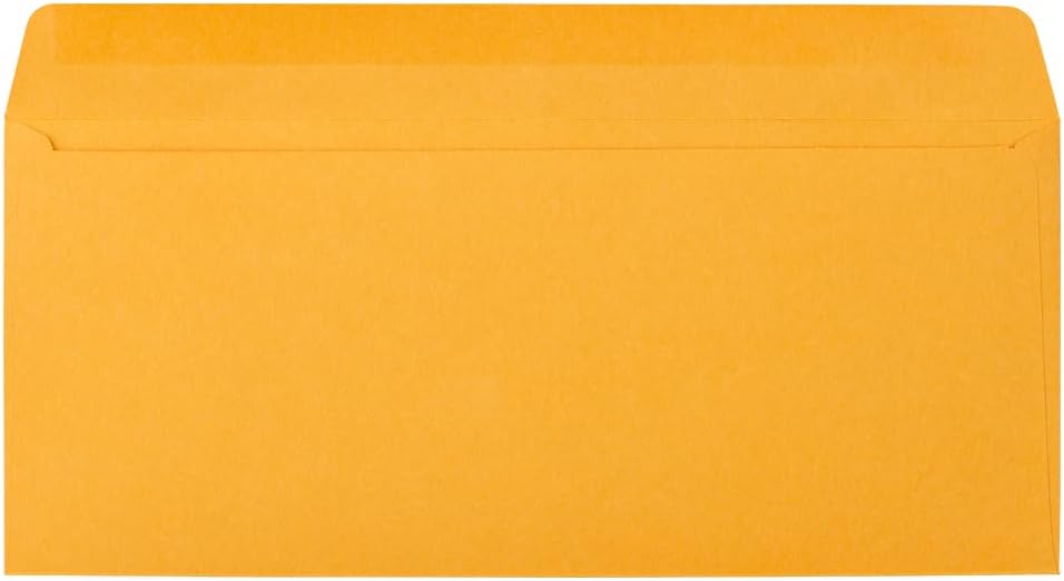 JAM PAPER #12 Envelopes - 4 3/4 x 11 - Brown Kraft Manila - Bulk 250/Box