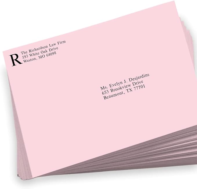 LUXPaper 9 x 12 Booklet Envelopes | Candy Pink | 80lb. Text | 500 Qty - Image 5
