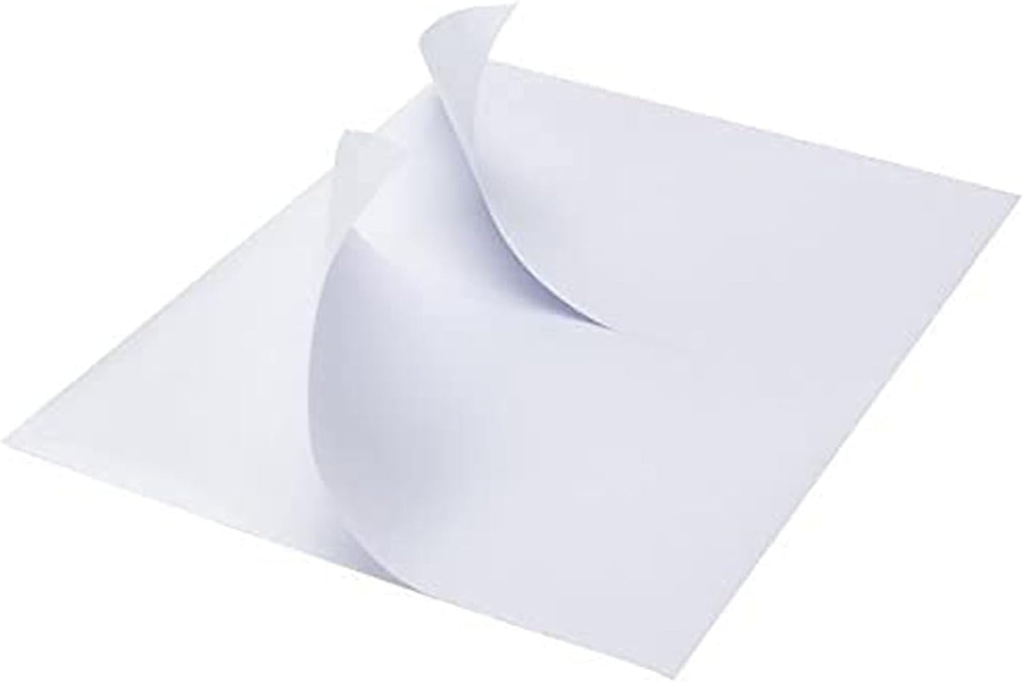 Round Corner Half Sheet Shipping Labels for Laser and Inkjet Printers,8.5" x 5.5" Printable White Label Self Adhesive Mailing Label(1000 Sheets, 2000 Labels)