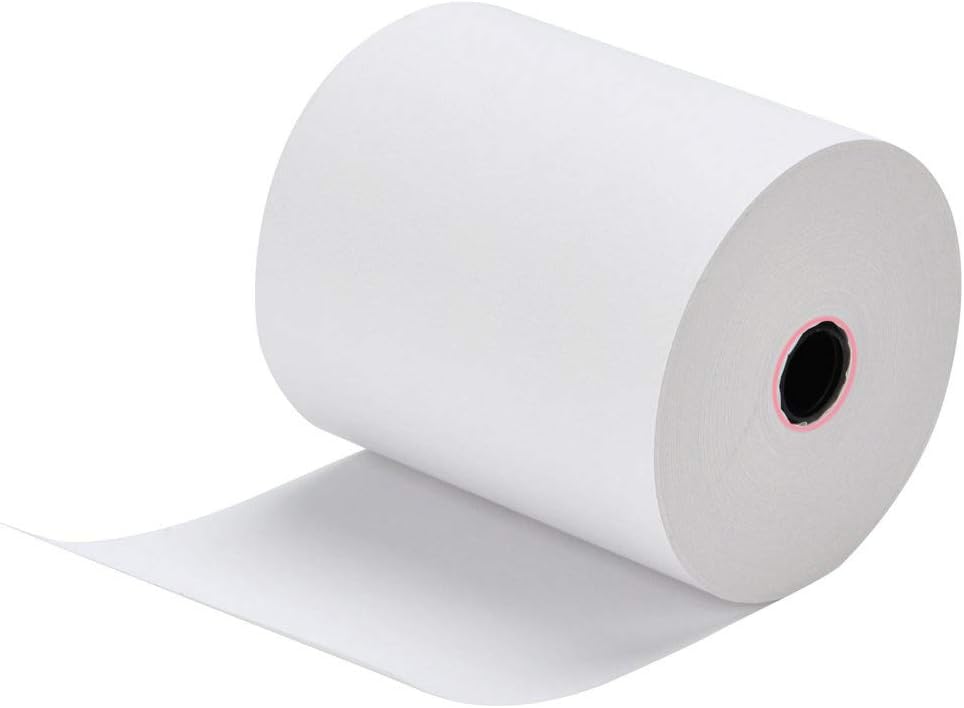 Solar-Power 3 1/8 Thermal Paper 10 Rolls for POS Cash Register Receipt Paper Roll 1-Ply Bond((3-1/8 inch x 230 feet)