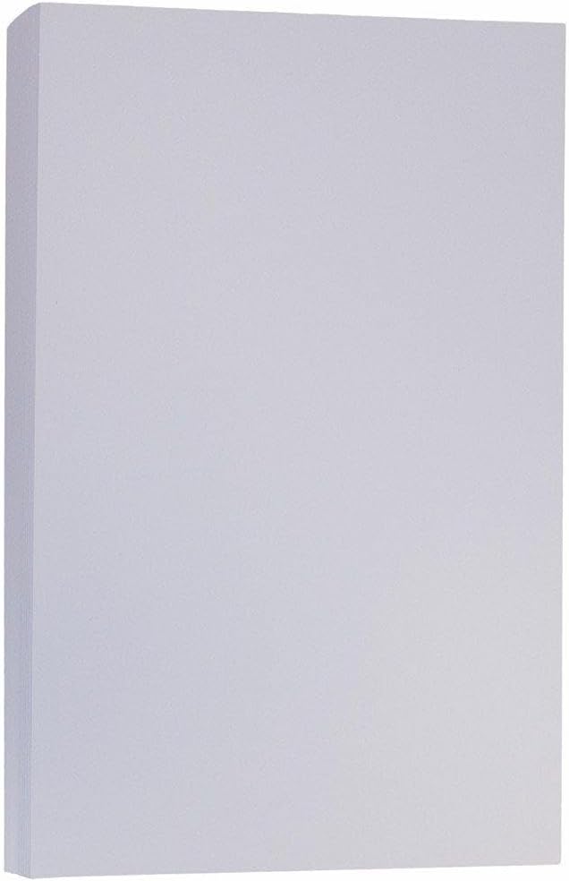 LUXPaper 8.5" x 14" Paper | Legal Size | Lilac Purple | 80lb. Text | 50 Qty