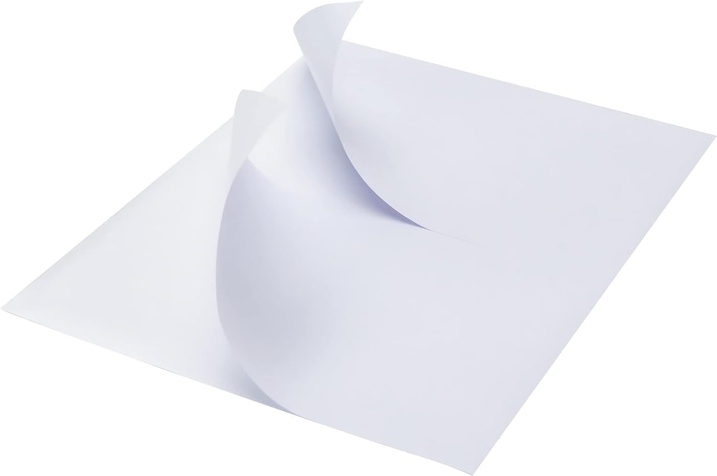 MFLABEL Half Sheet Labels Laser/Ink Jet Shipping Labels 8.5 x 11 Inches Packaging Labels, Address Labels for Laser & Inkjet Printers, 500 Count(250 Sheets)