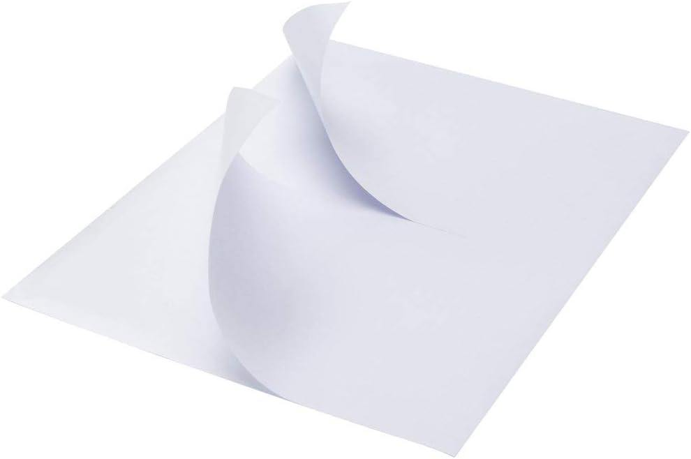 Half Sheet Shipping Labels, 8.5" x 5.5" Address Labels, Half Sheet Self Adhesive Mailing Labels for Laser & Inkjet Printers (1000 Sheets, 2000 Labels)