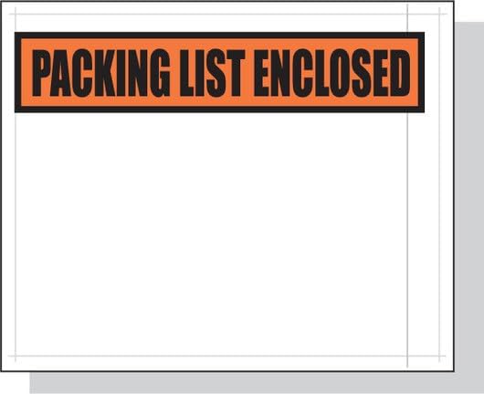 GPI - Packing List Envelopes, 4.5" x 6" Packing Slip Pouches, Top Loading - Image 5