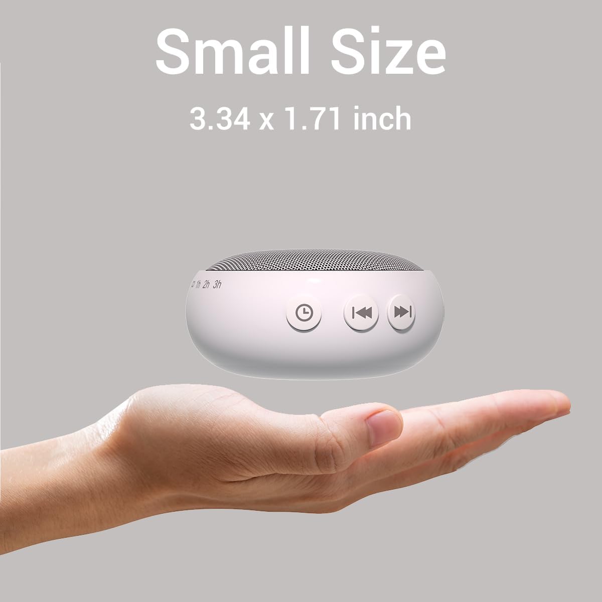 Sleep Sound Machine White Noise Machine with 32 Calming Sounds 36 Volume Levels Pink Brown Noise Machine for Baby Kid Adult with 4 Timer Noise Canceling Machine for Office Privacy (U-White)