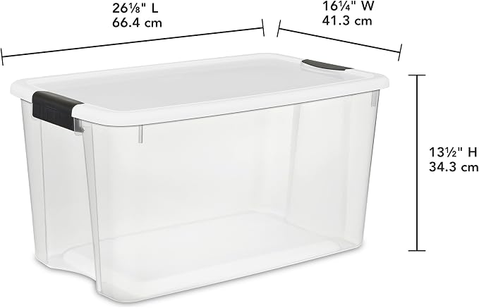 Sterilite 16-Pack Ultra Latching Box, Storage Bins - Image 3