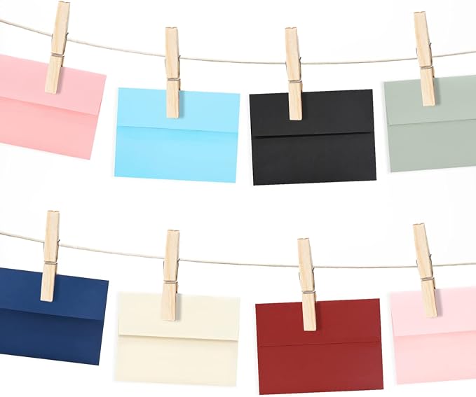 A7 Printable Red Envelopes 5X7 50 Pack - Image 5