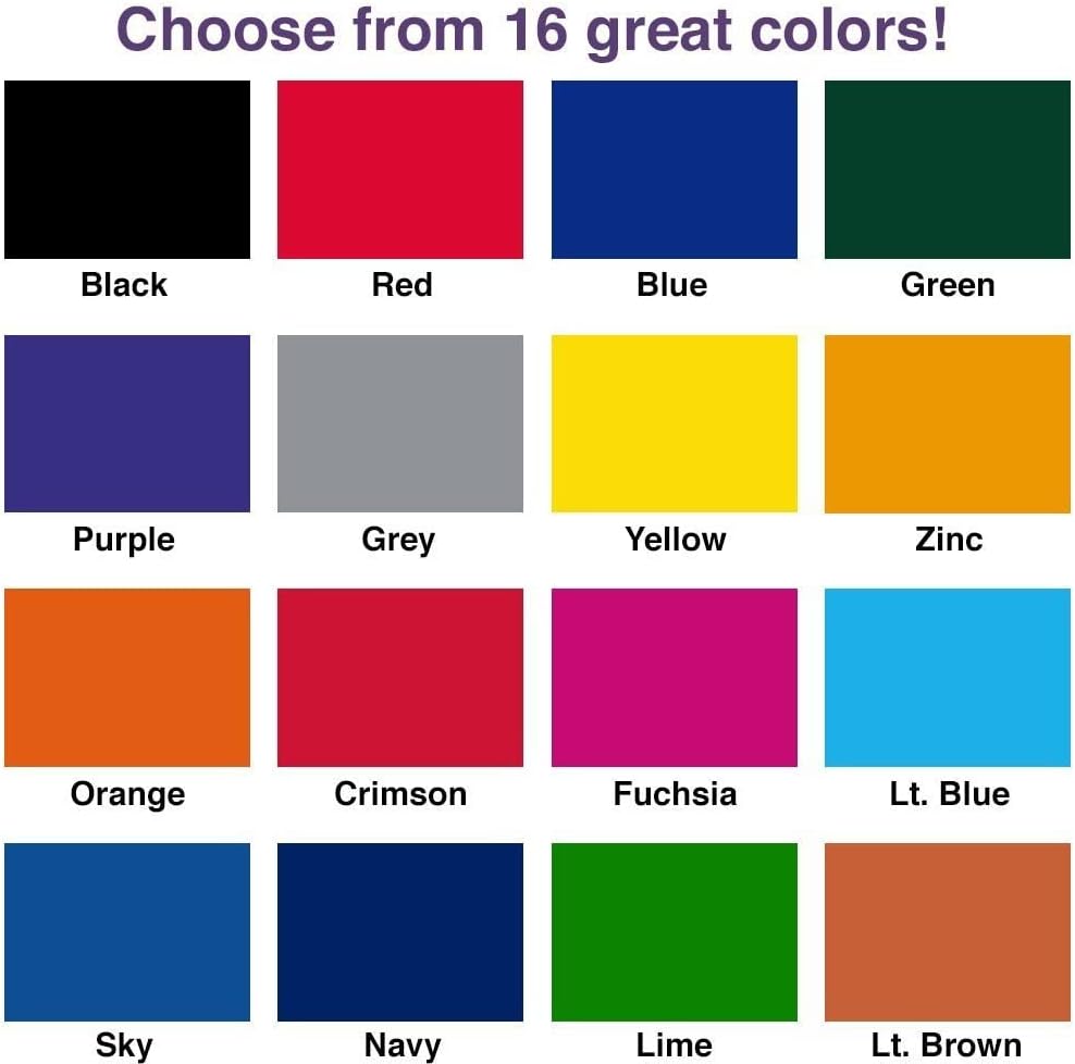 Infusion Self-Inking Custom Rubber Stamp (Personal or Business Use) - Choose from 16 Colors (1-1/2" x 3")