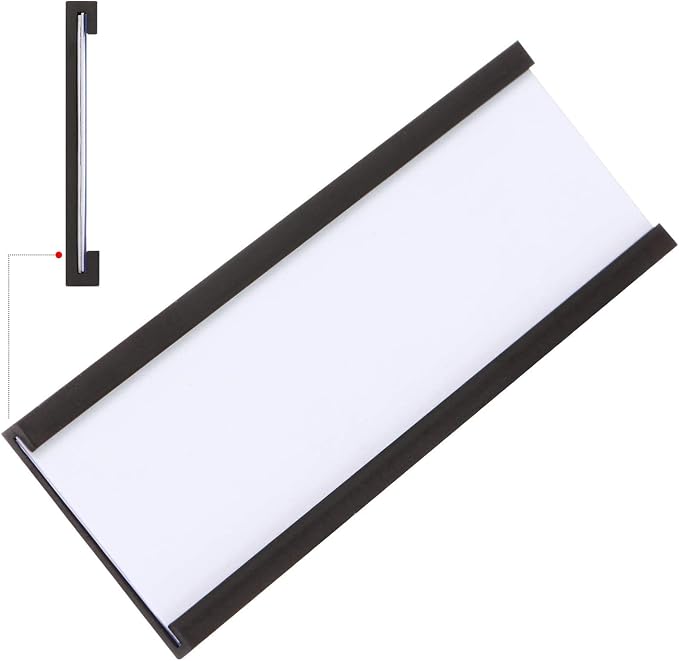 C Channel Magentic Label Holders 2x4 Inch, Magnetic Labels - Image 8