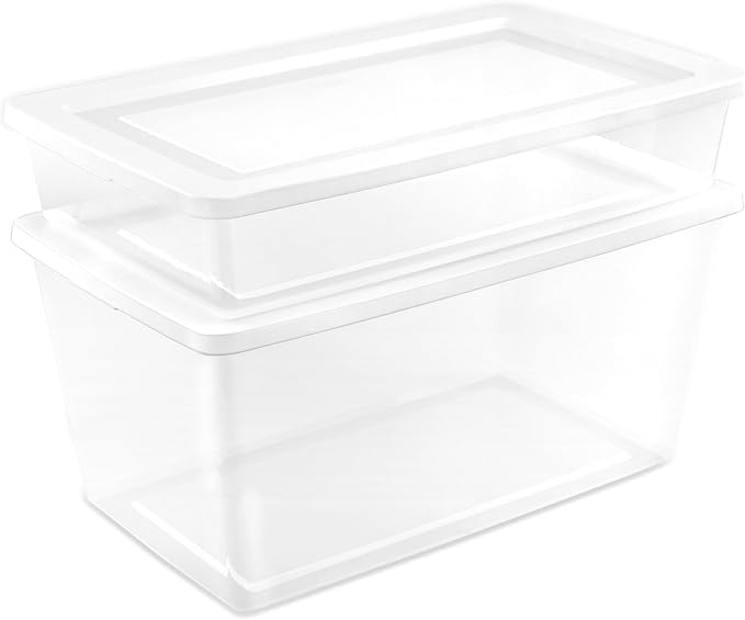 Sterilite 18 Pack Storage Box, 41 Quart Stackable Tote - Image 8