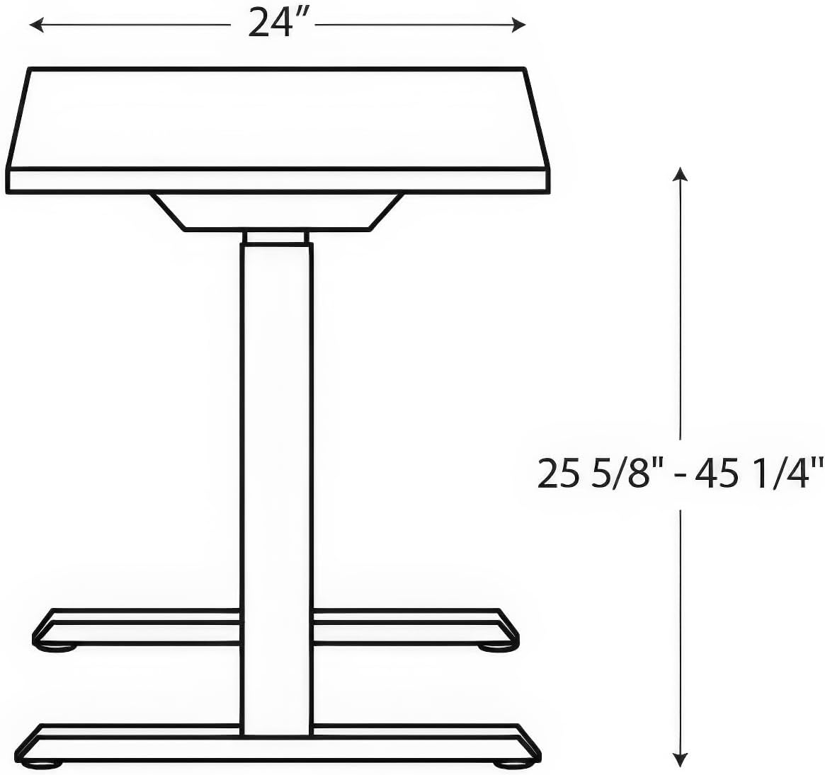 HON Coze Electric Standing Desk Adjustable Height, Coordinate Height Adjustable Desk, 48", Walnut Top, Silver Base