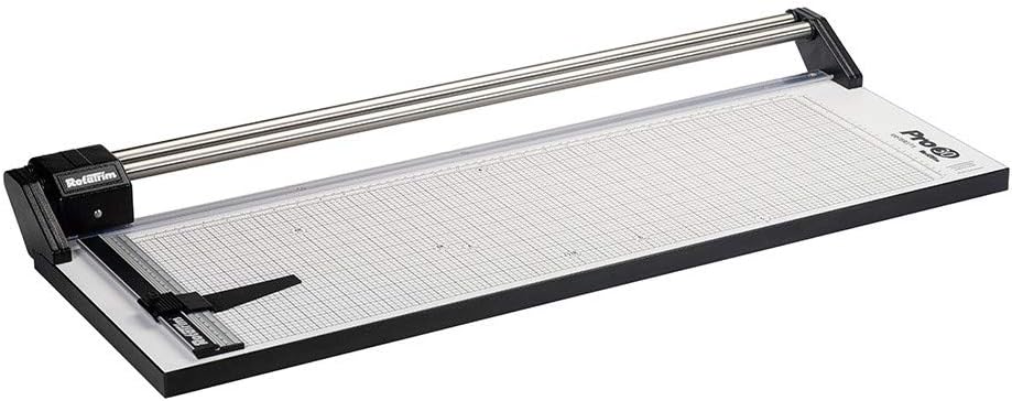 Rotatrim Pro 30 Inch Cut Professional Paper Cutter/Trimmer Precision Rotary Trimmer with Self-Sharpening Precision Steel Blades & Twin Stainless Steel Guide Rails (RCPRO30i)