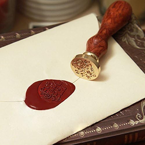 Vintage Alphabet Initial S Wax Seal Sealing Stamp Sealing Wax Sticks Spoon Wood Box Set Classical Old-fashioned Antique Alphabet Invitation Package Seal Wax Stamp Box Kit