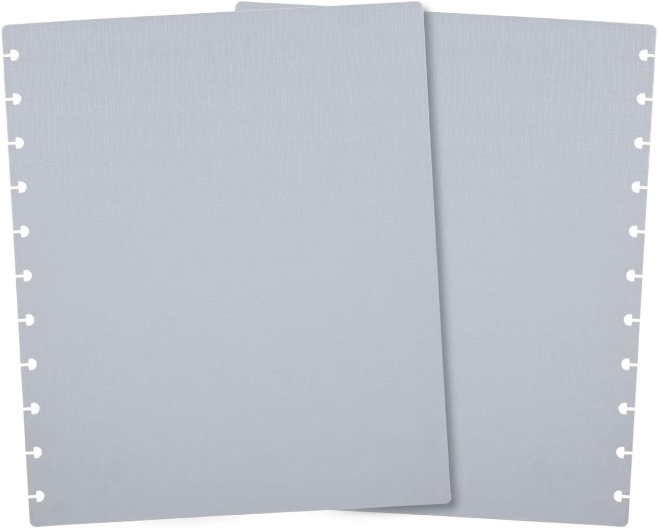 Talia Discbound Notebooks, Planner, Customizable, (Cool Grey, Letter (8.5in x 11in))