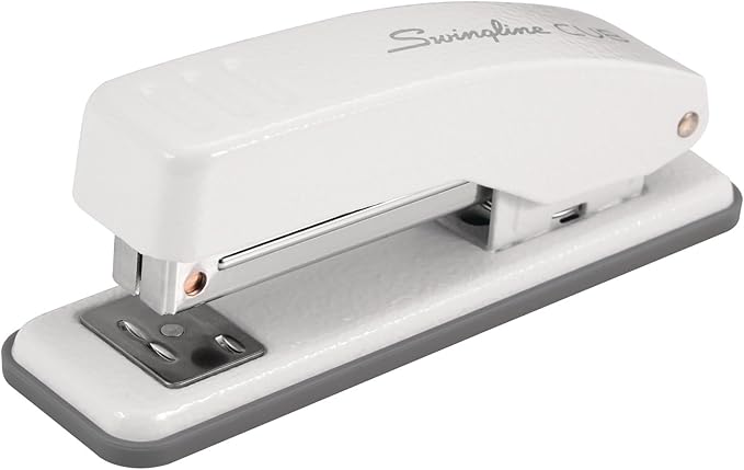 Swingline Stapler, Cub Compact Desktop Stapler, 20 Sheet Capacity, Arctic White by Swingline