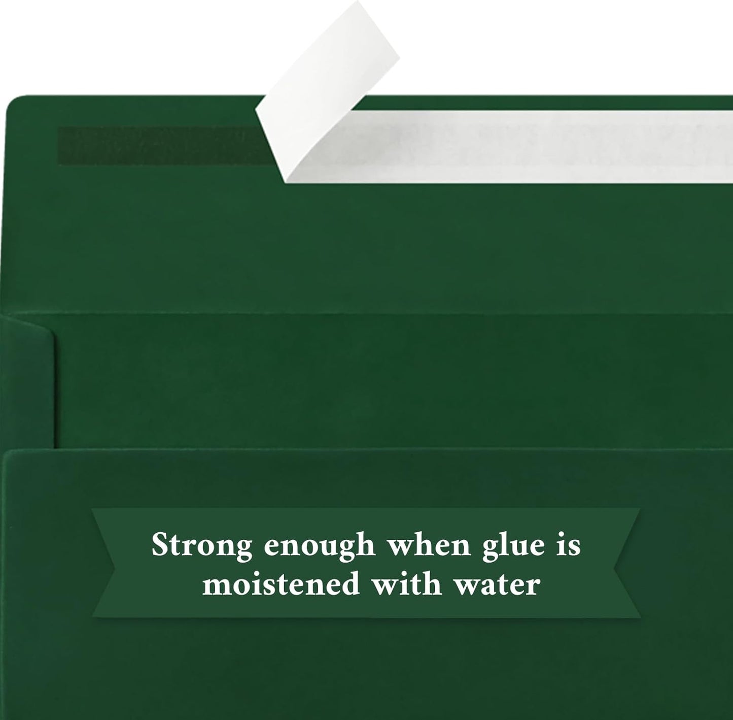 200 Pcs #10 Business Envelopes, 100 Pcs Red and 100 Pcs Dark Green Standard Envelopes Self Seal, Letter Size Mailing Envelopes for Christmas Birthday Graduation Wedding, 4 1/8 x 9 1/2 Inch