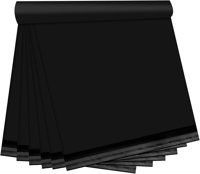 Black Shipping Bags 10x13 200Pcs Poly Mailers, Mailing Shipping Envelopes by Unknown