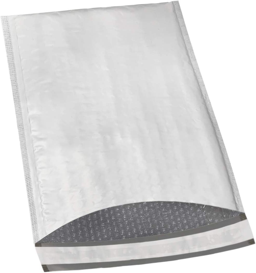 8.5x12 inches Poly Bubble Mailer Self Seal Bubble Shipping Envelopes 2.5 Mil 100 Pack