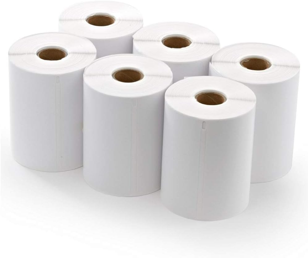100 Rolls 4XL Labels 4" x 6" Address Shipping Labels 1744907 Compatible for 4XL LabelWriter, 220 Labels/Roll