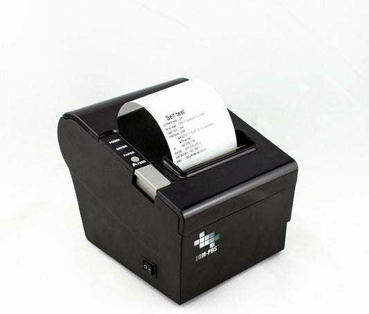 Thermal Receipt Printer - USB, Ethernet/LAN, & Serial Ports - Auto Cutter - Beeper/Buzzer- Cash Drawer Port - Paper Width 3 1/8" (80mm) - for Windows - NOT for Square