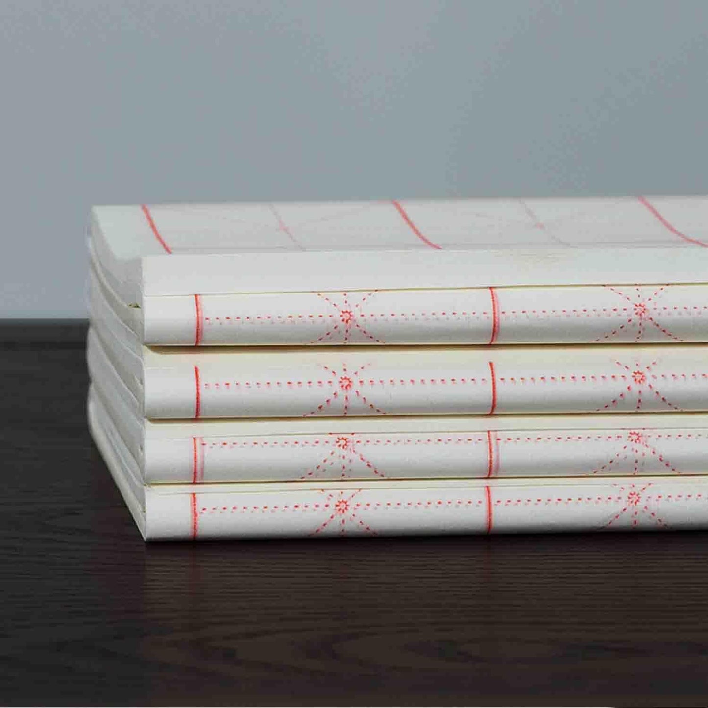 KYMY Chinese Japanese Calligraphy Paper with Grids, Sumi Paper/Rice Paper for Writing Painting Practice Students Beginning, Chinese Brush Ink Xuan Paper 100 Sheets (9 cm(3.54") /Grid)