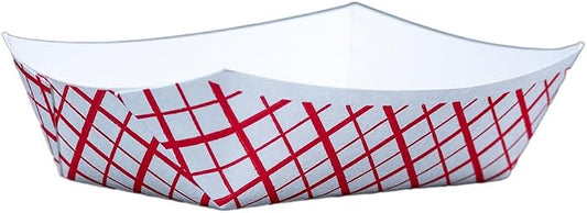 Southern Champion Tray 0405 #40 Southland Paperboard Red Check Food Tray by SouthernChampionTray