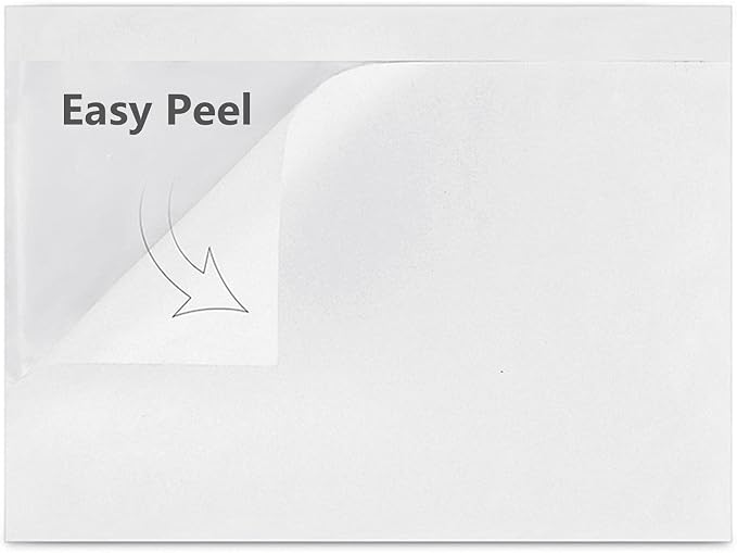 LabelMore 6" x 9" Clear Adhesive Packing List Envelopes Pouch - Image 4