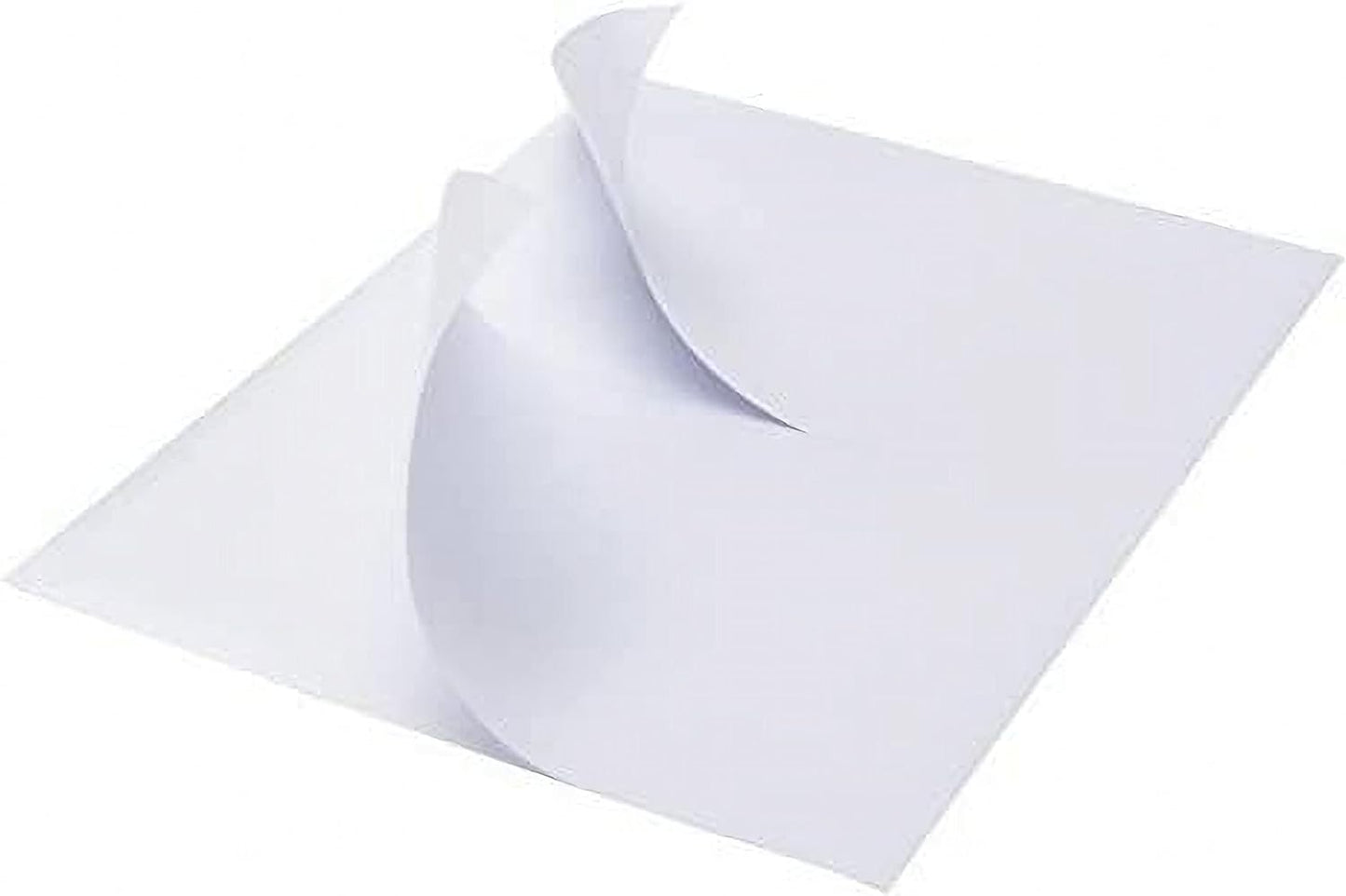 9527 Product Half Sheet Self Adhesive Shipping Labels for Laser & Inkjet Printers White Blank,2 Labels per Sheet (1000 Labels)