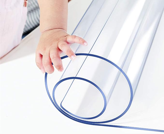 Clear PVC Table Protector by Wadrac