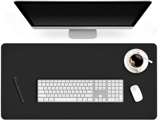 17 X 36 Inch Office Desk Pad Table Protector on Top of Desks PU Leather Desk by EasyEasyLife